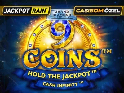 9 Coins Grand Diamond Edition Jackpot Rain screenshot